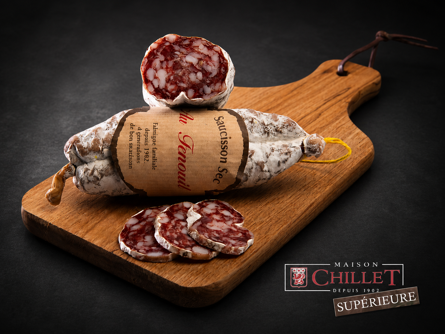 Französische Salami mit Fenchel