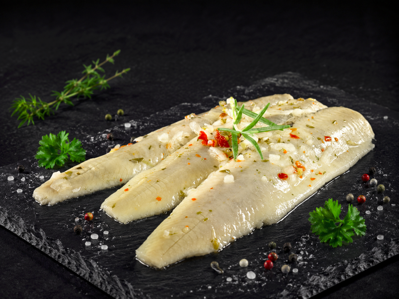 Glückstädter Mediterranos – Heringsfilet nach Matjes Art