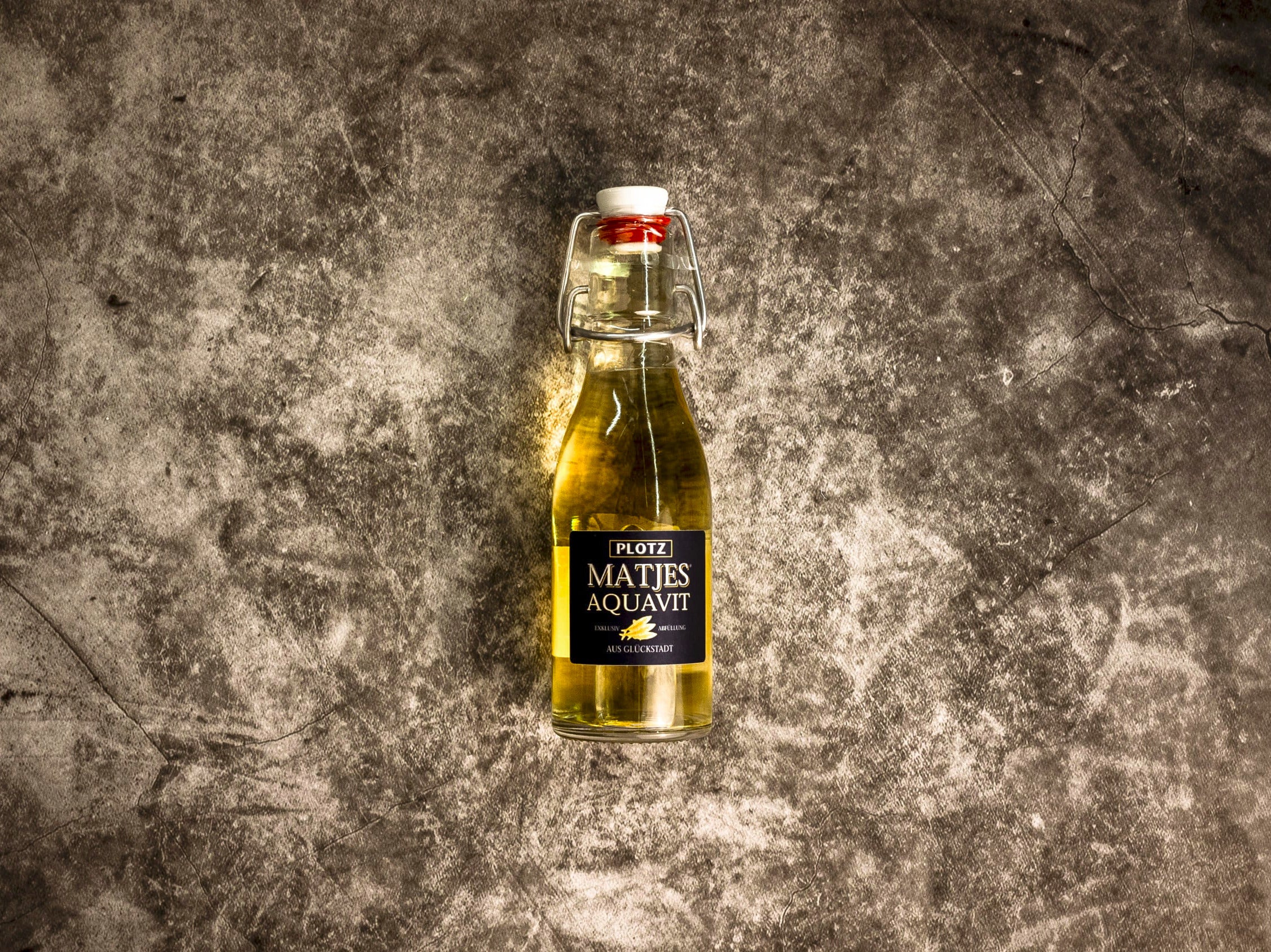 Plotz Matjes Aquavit 0,2 L Bügelflasche