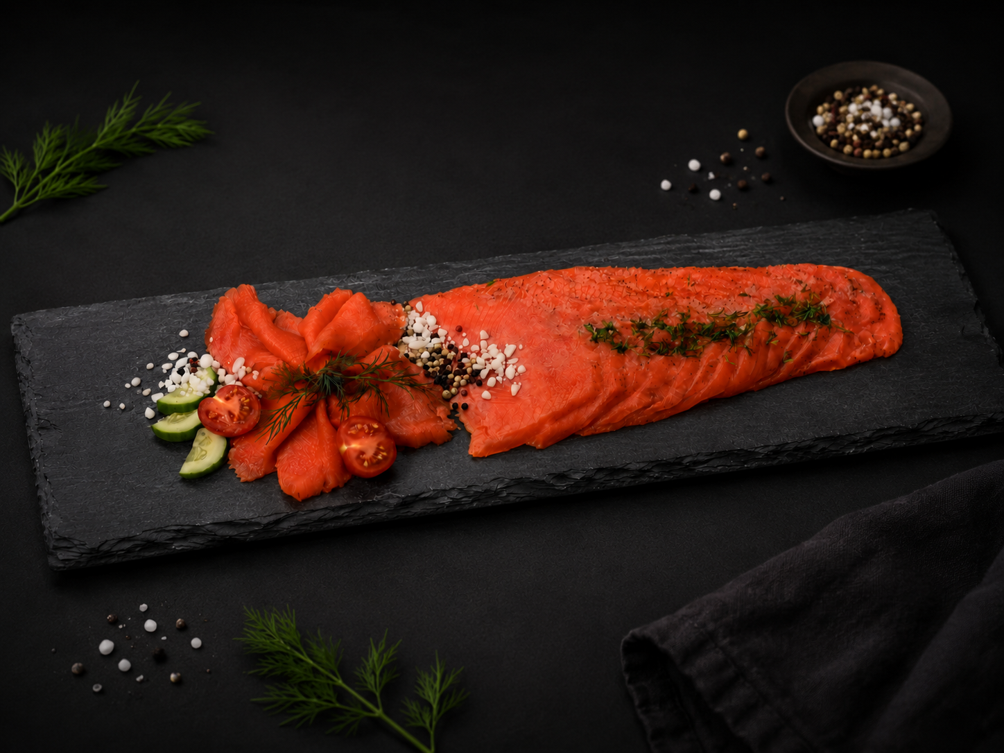 Geräucherter Sockeye Wildlachs aus Kanada