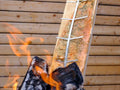 Flammlachs Set - Lagerfeuer Kochbox
