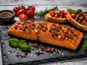 Stremellachs Bruschetta