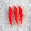 Coho-Sashimi-Lachs-auf-Eis