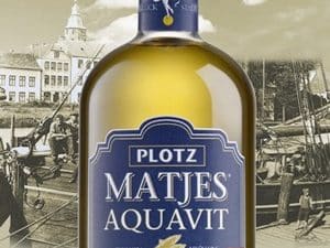 Matjes-Aquavit-Flasche