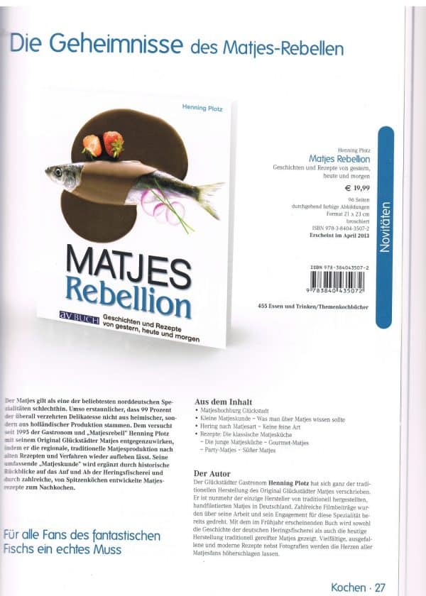 Matjes-Rebellion-Vorstellung