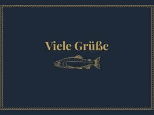 Grußkarte Viele Grüße