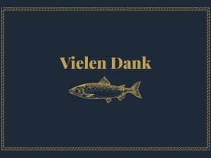 Grußkarte Vielen Dank